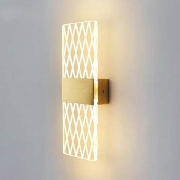 יצירתי מינימליסטי אופנתי מנורת קיר חדר השינה ליד המיטה מדרגות פשוט עיצוב תאורה דקורטיביים Mueblesa ריהוט הבית WXHYH