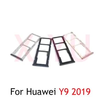 עבור Huawei Y9 2018 2019 כרטיס ה SIM-מגש בעל חריץ מתאם החלפה ותיקון חלקים