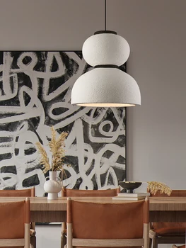 נורדי הוואבי סאבי סגנון המסעדה הוביל נברשת מעצב אמנות גופי תאורה דנית Homestay קפה é פנס בצורת נברשת