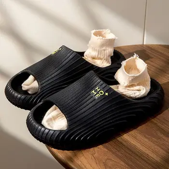 Apanzu נשים עבה פלטפורמת נעלי הקיץ חדשות פנאי בנות מקורה השירותים אנטי להחליק נעלי חוף רך הבלעדי סנדלים להחליק