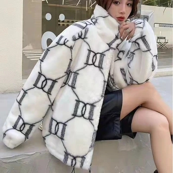 גז כבשים ' קט נשים 2023 חדש קוריאני גרסה החיצון ללבוש בחורף חופשי כל-התאמה פלוס כותנה עבה כבש צמר מעיל גאות