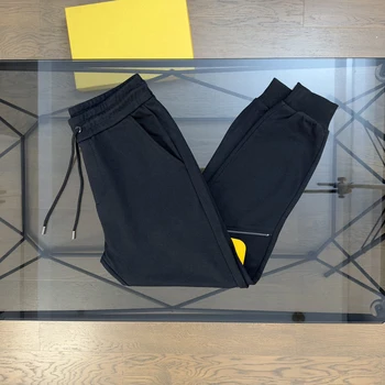 סתיו חדש של גברים ונשים חותלות מזדמנים מכנסיים גבוה-משקל high-end קלאסי רקום מזדמנים מכנסיים 2023