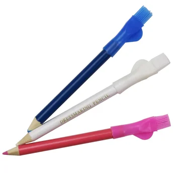 3 יח ' תפירה עט בד עטים בגדים DIY מורח גיר על הקצה חייט לעבוד Pro כלים מרקרים צבעוניים עפרונות צבע מקצועי להגדיר