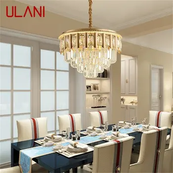 ULANI נברשת אור תליון מנורה הפוסט-מודרנית זהב יוקרה הביתה LED מתקן חי קישוט חדר אוכל