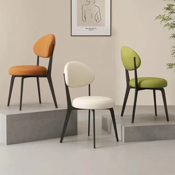 מודרני נורדי כסאות אוכל מטבח ארגונומי נוח מסעדה כסאות אוכל מרפסת יהירות Sedie קוצ ' ינה רהיטים BL50CY
