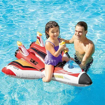 ילדים מתנפח מים קטנוע סירת מנוע גלישה הר שחייה צף הסירה הילד לשחות הטבעת אביזרי מים כיף צעצועי בריכה.
