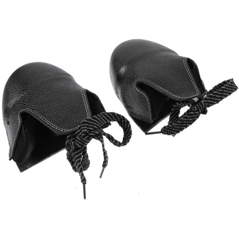 נעל מכסה בטיחות ערדליים מים הוכחה העובד לשימוש חוזר מגן פלדה הבוהן כובע נשים