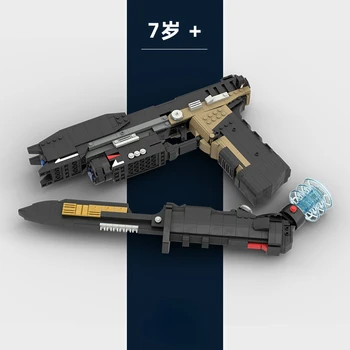 פופולרי Titanfall 2 משחק שמסביב חכם אקדח נתונים סכין הרכבה ואת ההכנסה בניין ילד דגם צעצוע של מתנת יום הולדת.