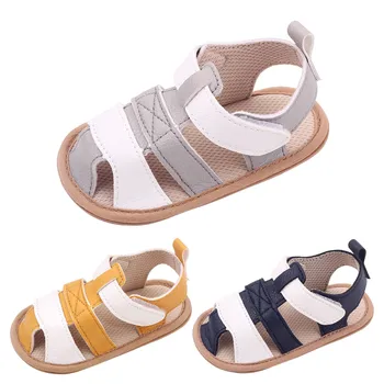 קיץ נעלי פעוט ילדים תינוקות בנים בנות סנדל נעלי הראשונה מהלכים קל משקל לנשימה רכה מזדמנים נעליים מיטת תינוק