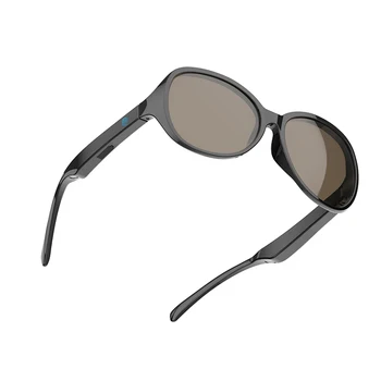 חכם משקפיים אלחוטית Bluetooth Earphon 5.3 ספורט מוסיקה אוזניות דיבורית מתקשר אנטי-כחול משקפיים משקפי שמש חיצוני