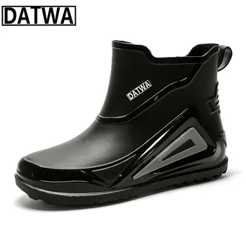 Datwa עמיד למים לדוג נעלי גברים של נשים חיצוני ספורט החלקה נעלי הליכה Shaxi דיג גומי, מגפי גשם גן נעלי עבודה