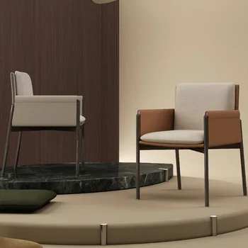 משק בית נייד כיסא אור יוקרה סלון מעצבים מודרני האוכל הכיסא מבטא משרד טרקלין Silla Plegable ריהוט למטבח-DWH