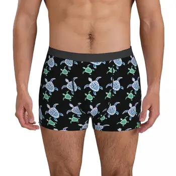 הוואי צבי התחתונים של בעלי חיים חמודים סקסי, רך, תחתונים דפוס מכנסיים קצרים תחתונים לגברים 3D כיס בתוספת גודל תחתונים
