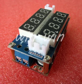 1 5A מתכוונן CC / CV להציג באק טעינה מודול LED לוח מודד אלקטרוניקה diy ערכת קבלים טנטלום אלקטרוניקה diy