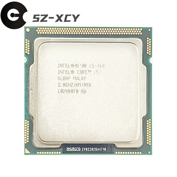 Intel Core i5-760 i5 760 2.8 GHz Quad-Core Quad-חוט המעבד 8M 95W LGA 1156