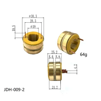 5Pcs 19x38.3x8.6(25.2) להחליק את הטבעת JDH-009-2