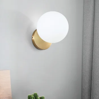 פנים LED מנורת קיר על רקע הסלון הנורה E27 מקורה קיר אורות קיר מנורות קיר עבור חדר השינה חדר האוכל
