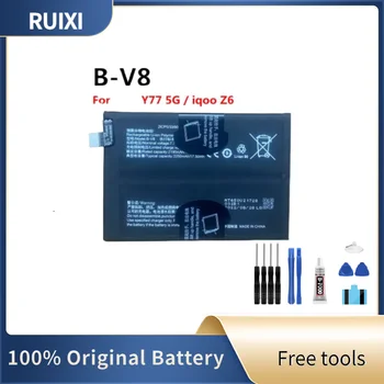 RUIXI סוללה מקורית 4500mAh ב-V8 Baterai untuk Y77 5G Iqoo Z6 V2219A+כלים חינם