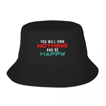 החדש יהיה שלך, דבר ולהיות מאושר דלי כובע דרבי כובע אופנת רחוב מותג יוקרה קאפ נשים גברים