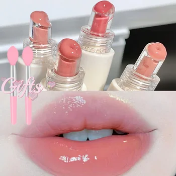 בועה במראה גלוס ג ' לי מים נוזלי שפתון לחות לאורך זמן סקסי שפתיים גוון היופי ליפ טיפול קוסמטיקה קוריאנית 