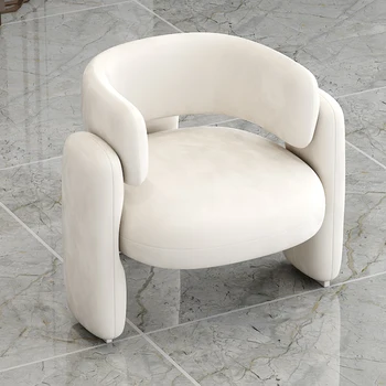 נורדי סלון כסאות טרקלינים הרצפה לבן עצלן יוקרה בסלון כורסאות סלון מודרני Cadeira גיימר ריהוט הבית MQ50KT