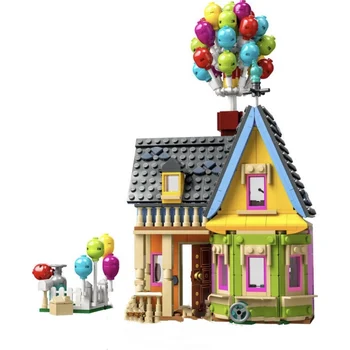 העיר מומחה הסרט עף בלון הבית תואם 43217 בניית מודל צעצוע חגיגת יום השנה דמויות להגדיר עבור ילדים מתנה