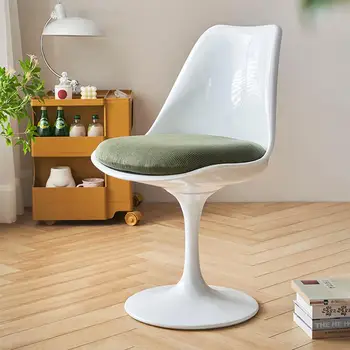 סיבוב המודרני והמעוצב כסאות אוכל מרגיע ארגונומי קפה כסאות אוכל נייד מבטא הכיסא הביתה רהיטים YX50DC