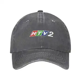 HTV2 לוגו מודפס גרפי מותג לוגו באיכות גבוהה ג ' ינס כובע סרוג כובע כובע בייסבול