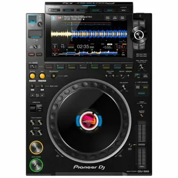 על-החלוצים די. ג ' יי CDJ-3000 DJ מקצועי רב משתתפים - שחור