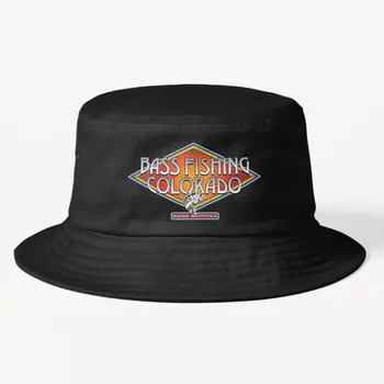 דיג בס קולורדו דלי כובע דלי כובע בנים הקיץ דגים כובעי ספורט מזדמנים אופנה שחור נשים השמש היפ הופ דייגים.