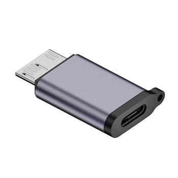 USB-A/Type-C כדי מיקרו ב ' העברת נתונים מתאם 7.5 W נייד ממיר USB3.1 Gen2 10Gbps על הכונן הקשיח כבל טלפון נייד