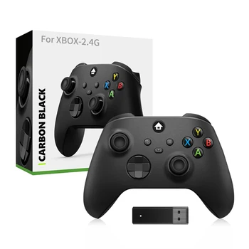 עם תיבת 2.4 G Wireless עבור ה-Xbox one Series S/ X Gamepad בקר כפול רטט ' ויסטיק עם מקלט USB תמיכה PC של Windows