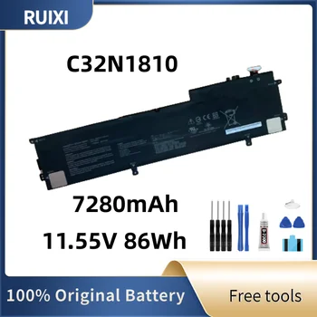 100% RUIXI המקורי 11.55 V 86Wh 7280mAh C32N1810 סוללה עבור ZenBook להעיף 15 UX562FD UX562FN UX562 סדרה מחשב נייד +כלים חינם