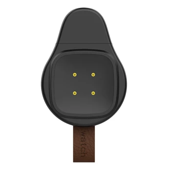 מטען עבור פיטביט להיפך 3/הגיוני לצפות נייד ממשק USB זהירות מטען,שחור