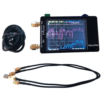 Nanovna VNA 2.8 אינץ LCD HF VHF UHF UV וקטור Network Analyzer 50Khz - 900Mhz אנטנה מנתח סוללה מובנית