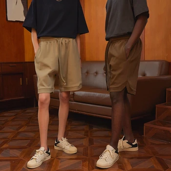 Hiphop מנהיג Nayeon קניה ווסט עונה 3 בציר Oversize מכנסי גברים כותנה היפ הופ הרמון מטען Harajuku יוניסקס מכנסיים נשים