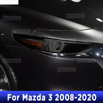 על מאזדה 3 2008-2020 המכונית חיצוני פנס Anti-scratch בחזית המנורה גוון TPU סרט מגן מכסה תיקון אביזרים מדבקה