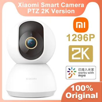 Xiaomi 360° חכמה בבית מצלמת אבטחה PTZ 2K בייבי מוניטור 1296x2304P AI פנורמי המצלמה HD ראיית לילה מצלמת לעבוד עם Mijia