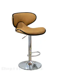 כיסא בר נורדי בר הכיסא טכנולוגיית הבד כסא בר מסתובב להרים את הכיסא משענת קופה דלפק קבלה כיסא שרפרף גבוה