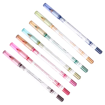 12 צבעים עפרונות עיניים עמיד למים לא קל לדעוך אייליינר לאורך זמן עפרונות עיניים איפור כלים