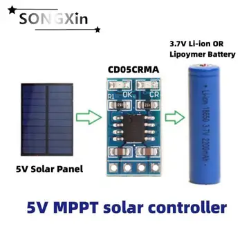 סולארי MPPT בקר טעינה 1A 4.2 V 3.7 V 18650 שאיבת שומן Li-ion סוללת ליתיום, מטען מודול SD05CRMA לוח סולארי לטעינת מצברים