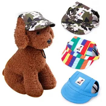 הכלב כובע מחמד כובע עם אוזניים חורים ' יוואווה כובע בייסבול יורקשייר סאן קאפ מוצרים לחיות מחמד כלב בגדים הכלב אביזרים ציוד לחיות מחמד