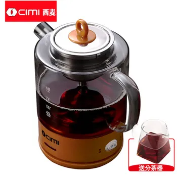 cimi OMT-PC10F תה תה שחור זכוכית חשמלי תה סיר אוטומטי קיטור חשמלי סיר חם