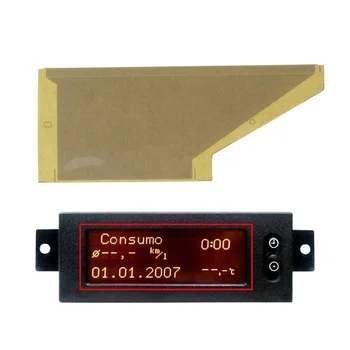 1pcs תצוגת LCD כבל סרט התקנה קלה עבור אופל אסטרה תצוגת מידע 024461677 עבור הולדן על אסטרה 1998-2005 אביזרים