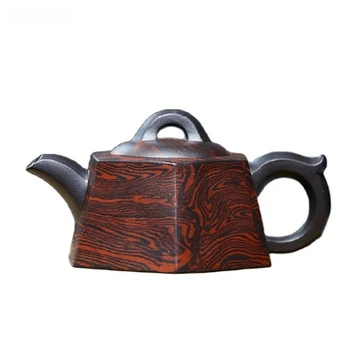 210ml יצירתיות יופי קומקום סיני Yixing סגול קליי תה סיר בוטיק בעבודת יד מסנן תה Infuser גלם עפרות זישה Teaware