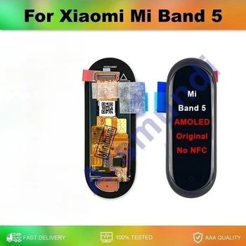 מקורי AMOLED לxiaomi Mi בנד 5 LCD מסך מגע דיגיטלית הרכבה עבור Xiaomi הלהקה 5 Band5
