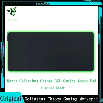 Razer Goliathus Chroma 3XL המשחקים משטח עכבר:מיקרו מרקם בד משטח גדול כדי לכסות את השולחן ההתקנה ללא להחליק בסיס גומי