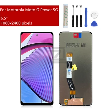 עבור Motorola Moto G כוח 5g 2023 תצוגת LCD מסך מגע דיגיטלית להרכבה עם מסגרת תצוגה החלפה ותיקון חלקים