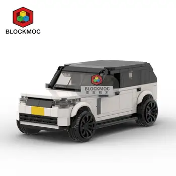 MOC לבנים רובר Defender השני Discovery4 מירוץ מכונית ספורט SUV רכב מהירות רוכב אלוף אבני הבניין המוסך צעצועים ילד