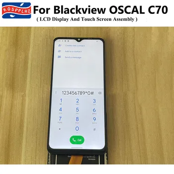 על Blackview OSCAL C70 תצוגת LCD ומסך מגע הרכבה, החלפת LCD עבור BLACKVIEW C70 + דבק